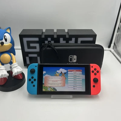 $209 • Buy Nintendo Switch Game Console And Joy Cons And Case Only Series 2