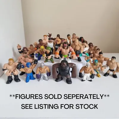 £3.95 • Buy WWE/WWF Mini Rumbler Wrestling Figures **See Listing For Current Stock**