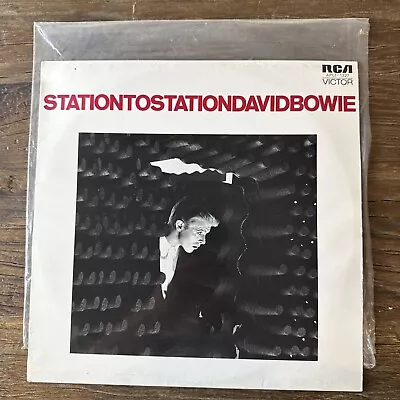 DAVID BOWIE – STATION TO STATION - AUSSIE 1976 RCA LP - With ISERT Pre Owned • £27.92