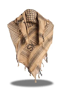 Shemagh  Scarf  Military Lightweight Tactical Face Head Wrap 100% Cotton SK7 • $10.99