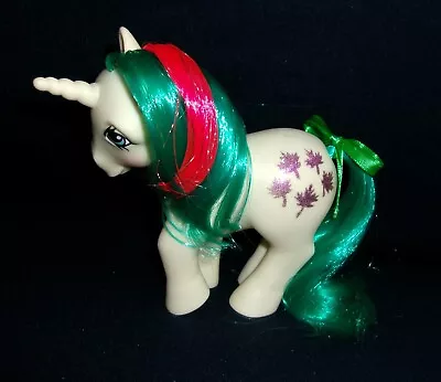 Rose: My Little Pony Vintage Unicorn Gusty #9 EXCELLENT Glittery Symbols G1 • $14.99