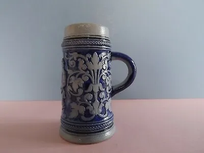 Small Blue And Grey Stoneware Tankard • £1.70