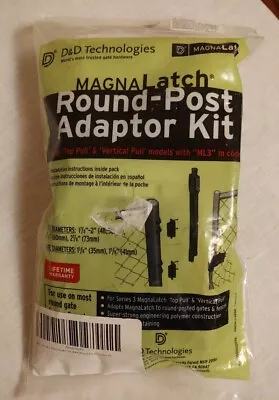 D&D Technologies Magna Latch Top & Vertical Pull Round Post Adapter Kit  ML3-RPK • $14.99