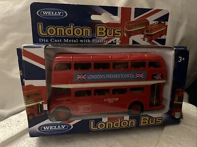 Welly London Bus Die-cast Model Boxed • £4.95