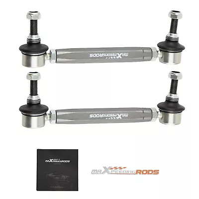 Pair Universal Adjustable Front Sway Bar End Links 180mm-230mm 10/12mm Bolt • $57.25