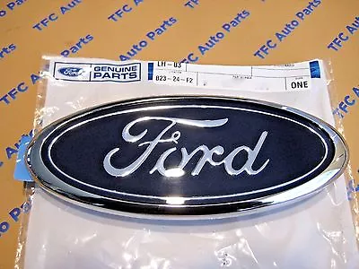 $99.52 • Buy Ford Truck Van Front Grille Blue Oval Emblem Plate Badge OEM New Genuine Part