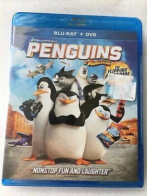 Penguins Of Madagascar (Blu-ray/DVD 2015 2-Disc Set) NEW Sealed • $8