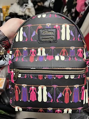 Loungefly Disney Villains Dresses Mini Backpack - New • $45