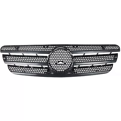 Grille For 98-2003 Mercedes Benz ML320 2003-2005 ML350 Black Plastic • $87.45