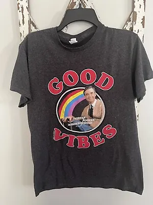 Mister Rogers Neighborhood Good Vibes Tshirt Unisex Size Medium • $9.99