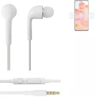 Headphones For ZTE Blade V40 Pro Headset In Ear Plug White • £18.09