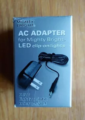 Mighty Bright AC Power Supply For LED Book Music Stand Lights #37372B • $9.50