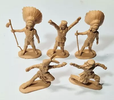 Vintagr Timpo Toys Action Packs Plains Indians Solid Figures • £6.99