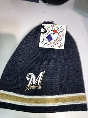 Milwaukee Brewers Winter Cap Major League HIGH QUALITY CLASSIC SKULL CAP BEANIE • $18.95