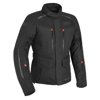 Oxford Continental Advanced Motorcycle Motorbike Jacket - Tech Black • $464.22