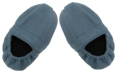 Rammento Unisex Microwave Heated Slippers In Blue Shoe Size 4-6 Feet Warmers • £5.99