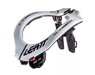 New Leatt 3.5 Neck Brace - White - S/M - 1022111820 • $189.99