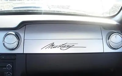 Ford Mustang Script Logo Sticker Decal Classic Accent L • $10.46