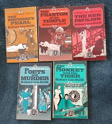 Robert Van Gulik Books - Lot Of 5:  Judge Dee Mystery Series PB • $15
