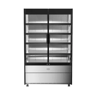 Foster Display Fridge EMD1200G EcoShow Silver Multideck With Glass Doors Sides • £50