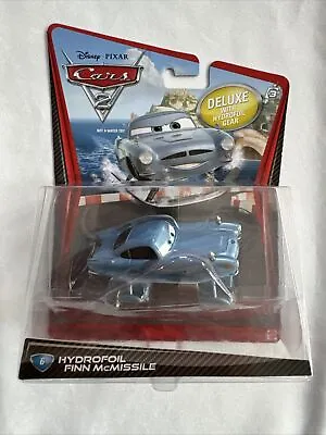 Disney Pixar Cars 2 HYDROFOIL FINN McMISSILE Deluxe #6 Mattel Diecast 1:55 Rare • $70