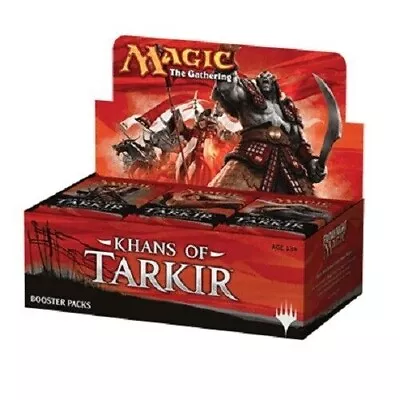 MTG Khans Of Tarkir Booster Box Factory Sealed • $175