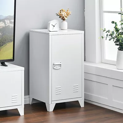 £65.95 • Buy Office Storage Cupboard Metal Filing Cabinet Standing Furniture Organiser Shelf