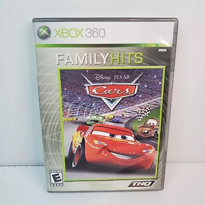 Disney Pixar Cars Microsoft Xbox 360 2006 Family Hits Complete W/Manual UNTESTED • $23.97