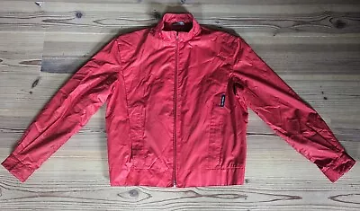 Members Only By Europe Craft Vintage Full Zip Red Classic Jacket Size 11/12 • $24.99