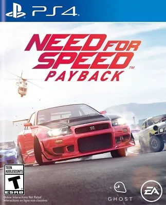 Need For Speed: Payback (PS4) [PAL] - WITH WARRANTY • $22.59