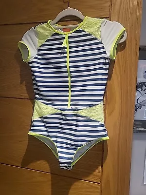 SUNUVA Gorgeous Striped Swimsuit -  Age 13-14 • £0.99