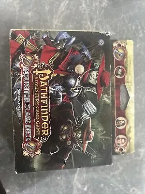 Inquisitor Class Deck Expansion Pathfinder Adventure Card Game Board Paizo New • $16.24