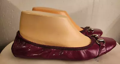 Me Too Womens Legend 2 Purple Patent Slip On Ballet Flats Shoes Sz 8.5   #8 • $17