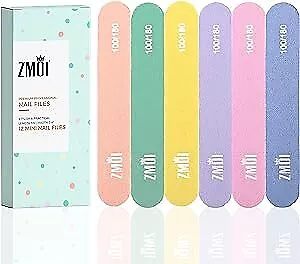  Professional Mini Nail File – 12 Stylish - Practical 12 Count (Pack Of 1) • $12.86