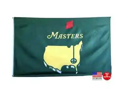 The Masters Green 3x5 Flag Man Cave Flag Banner Augusta Golf Club 3 X 5 New USA • $18.02