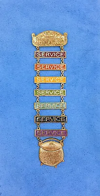 Vintage Masonic International Order Of The Rainbow Merit Service Pin • $14.95