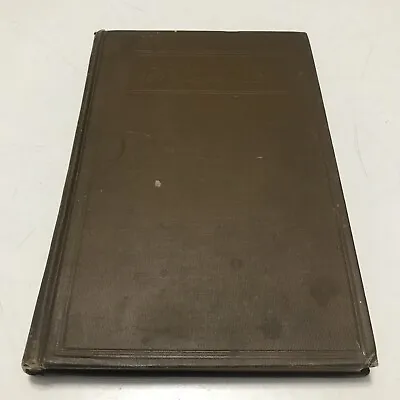 Mechanical Drawing For High Schools 1924 Antique Hardcover Textbook • $9.56