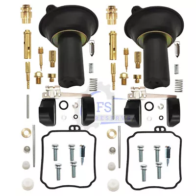 $19.38 • Buy 2 X For Yamaha XVS650 V Star 650 Carb Rebuild Repair Kit Float Plunger Diaphragm