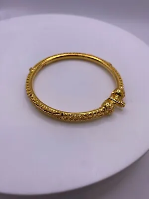 22ct Gold Bangle 17.4g Hallmarked Special Offer Free Delivery • £1449.99