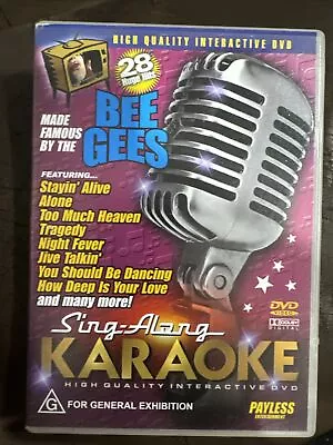 Karaoke - Sing Along Karaoke - Bee Gees (DVD) • $9