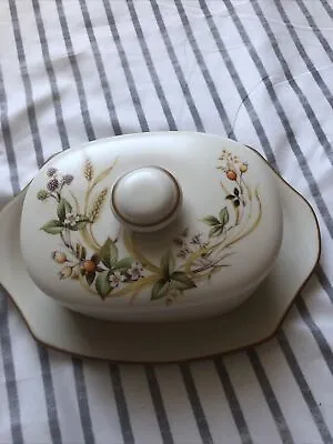 M&S Harvest Design Stoneware Butter Dish - Lid Only • £11.50