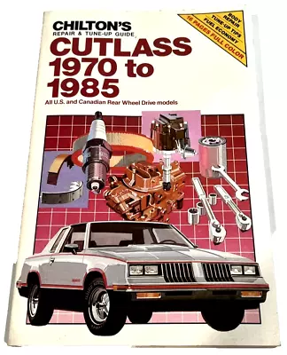 Cutlass 1970 To 1985 Chilton Repair & Tune-up Guide 6933 • $14.99