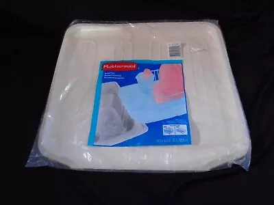 NOS Almond Plastic Vintage 1990's Rubbermaid Dish Draining Tray • $33.33