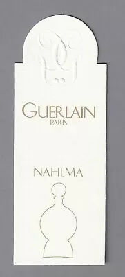 Advertising Card - Advertising Card - Nahema De Guerlain Double Sided  • $2.66