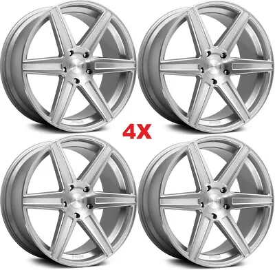 20 Niche Wheels Rims Brushed Silver Anthracite Carina Six Spokes 6 • $995