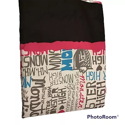 Twin Size MONSTER HIGH Flat Sheet • $6.99