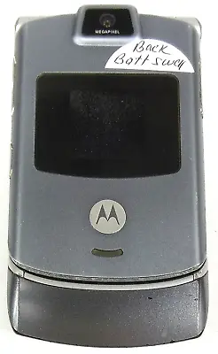 Motorola RAZR V3c - Gray And Silver ( Verizon ) Cellular Flip Phone - READ • $16.99