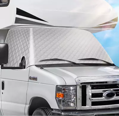 RV Windshield Cover Compatible With Ford Class C 1997-2023 RV Front Window Cover • $42.99