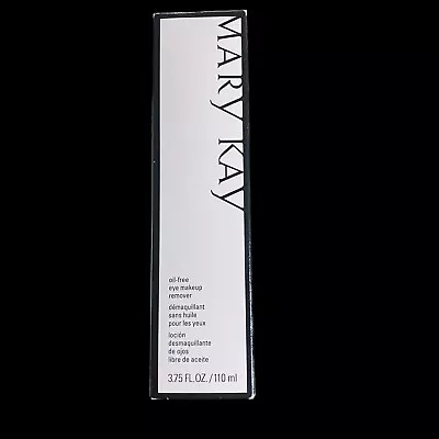 Mary Kay Oil-free Eye Makeup Remover Dry To Oily Skin 3.75 Fl Oz • $19.99