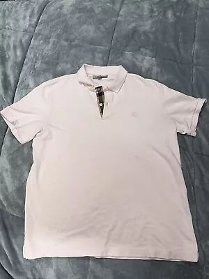 Burberry Polo Shirt Men Pink • $20